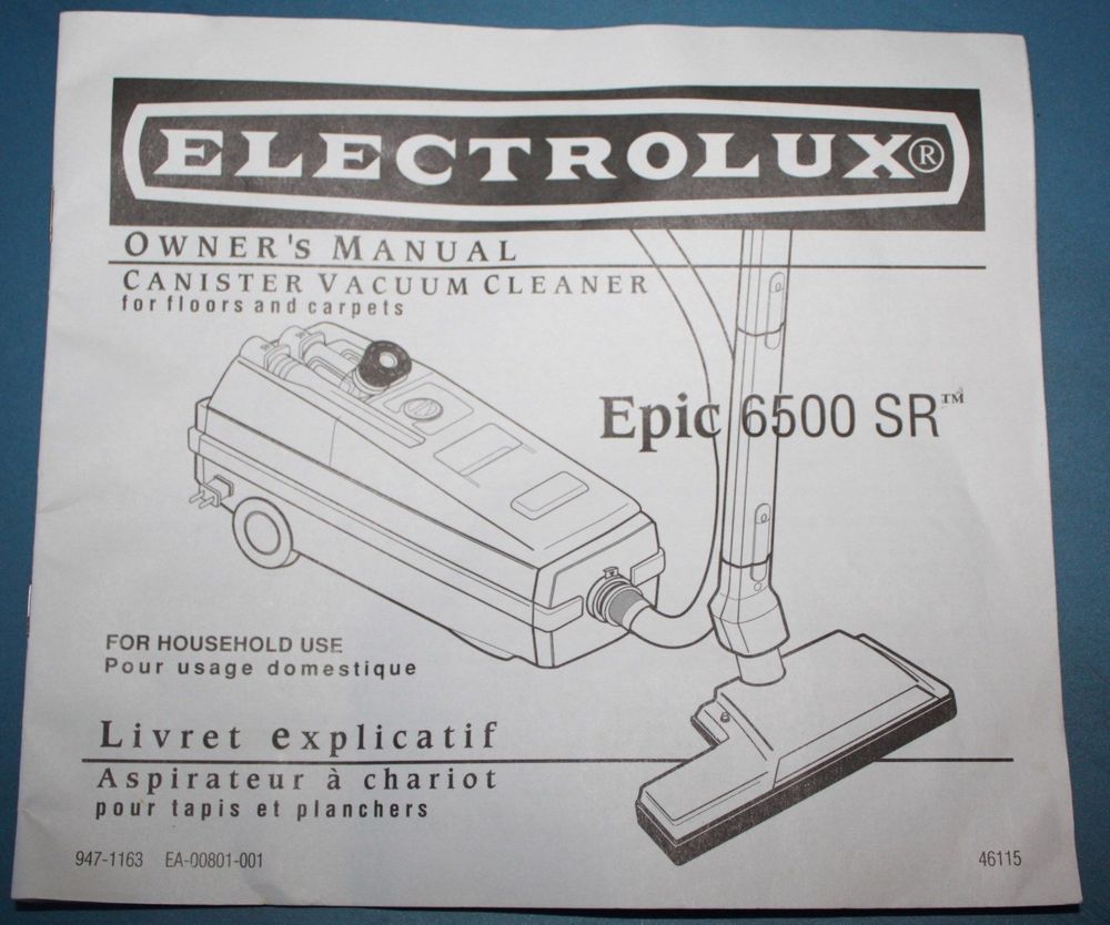 Electrolux USA/Aerus Manual Cover Caboodle