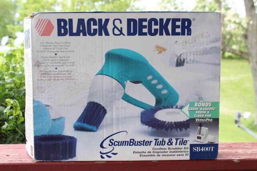 Black & Decker ScumBuster Kit Cordless Tub & Tile Scrubber