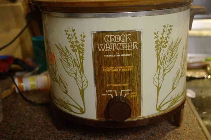 Vintage Hamilton Beach 33600 Crock Watcher 6 Quart Slow Cooker Crockpot  TESTED