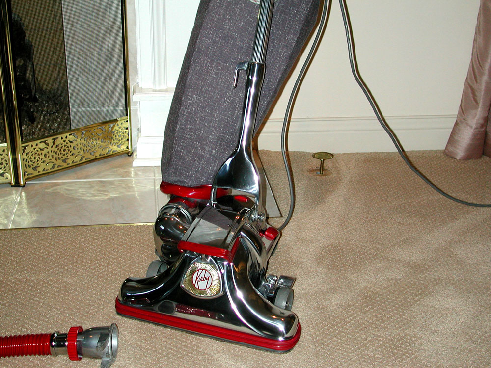 Kirby Upright Vacuum Cleaner Narrow Black Wheel 48-7958-62 