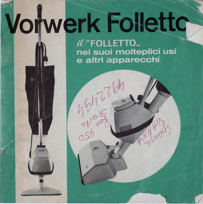 Portasacco Adaptable Vorwerk Kobold VK 117 units full filter 